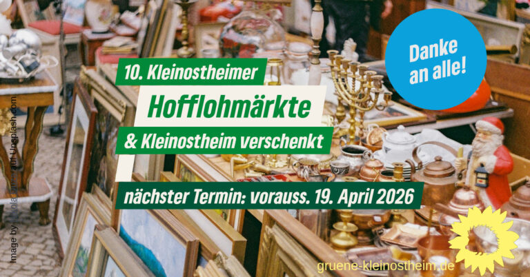 Jubiläums-Hofflohmärkte mit Sonnenschein und guter Laune