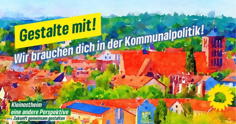 Wir brauchen Dich in der Kommunalpolitik