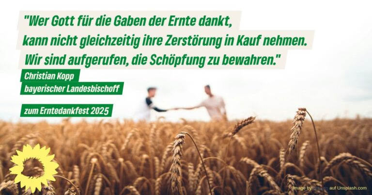Erntedank: unser aller Verantwortung
