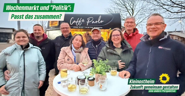 Wochenmarkt und Politik: Passt das zusammen?