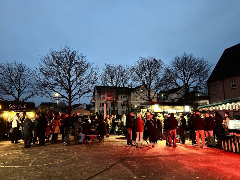 Wochenmarkt Kleinostheim mit dem Stammtisch "Grüne & Friends"