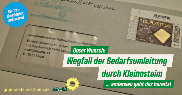 Problem für Anwohner: die  Bedarfsumleitung durch unseren Ort