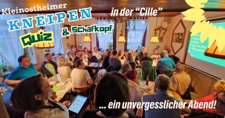 Erfolgreiches Kneipenquiz bringt Leben zurück in die Gaststätte Cille