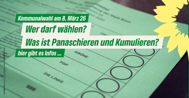 Kommunalwahl: Wie und was wählt man?