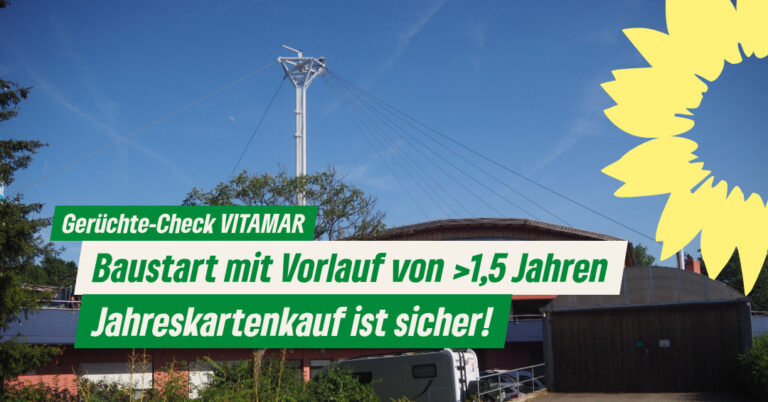 Vitamar: Baubeginn wird rechtzeitig bekannt gegeben