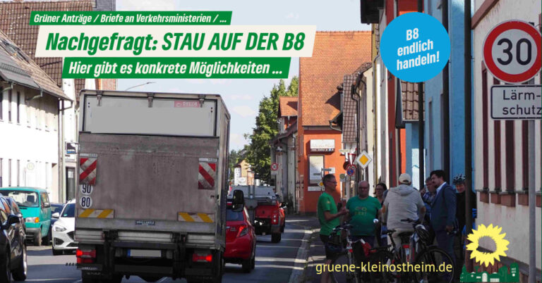 Nachgefragt: Lösungen gegen Stau auf B8