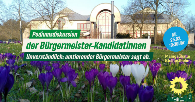 Bürgermeisterwahl – Podiumsdiskussion