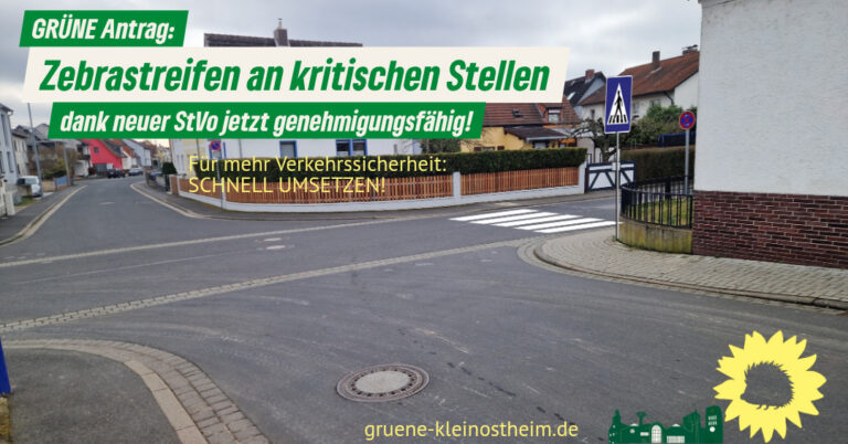 Antrag: Einrichtung von Querungshilfen an kritischen Stellen