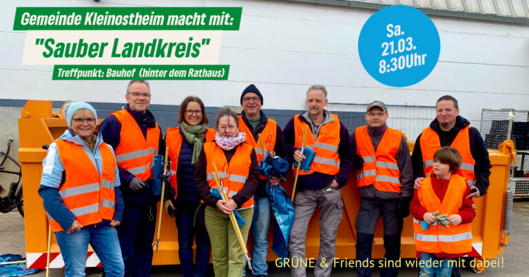 Aktion Sauberer Landkreis am Sa. 21.03.