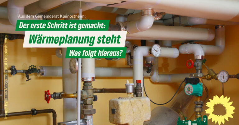 Der erste Schritt ist gemacht: Wärmeplanung steht
