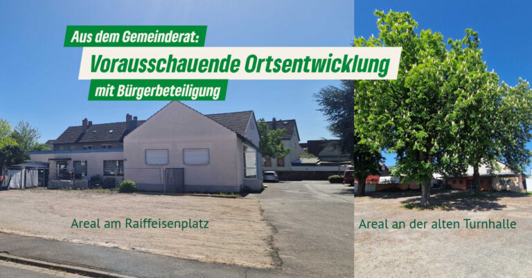 Vorausschauende Orts-Entwicklung mit Bürgerbeteiligung