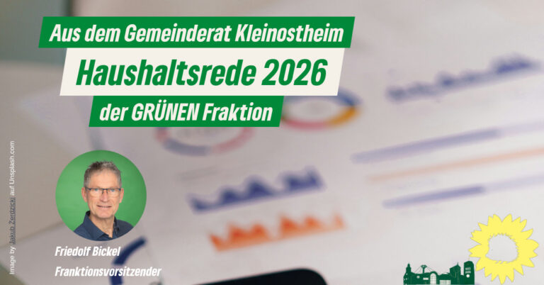 Haushalt 2026 der Gemeinde Kleinostheim