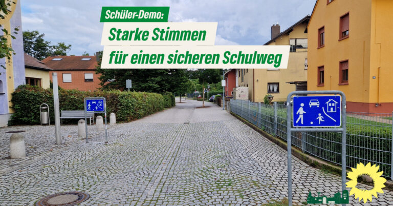 Schüler-Demo: Starke Stimmen für einen sicheren Schulweg