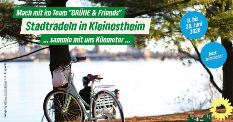 Stadtradeln 2026: Team „GRÜNE & Friends“ braucht dich!