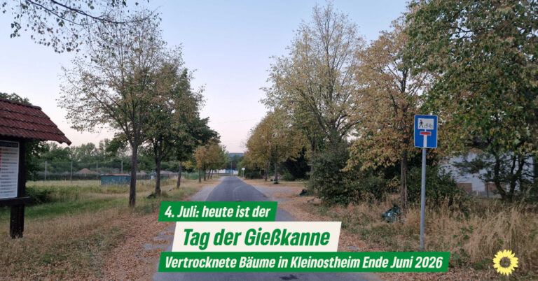 Tag der Gießkanne – Bäume brauchen unsere Hilfe
