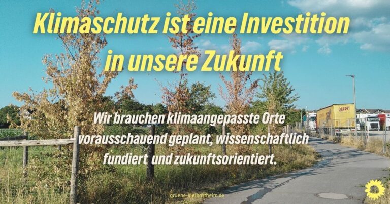 Lasst uns in die Zukunft investieren!
