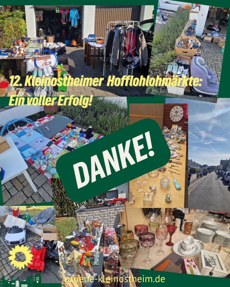 Ein voller Erfolg: Die 12. Kleinostheimer Hofflohmärkte